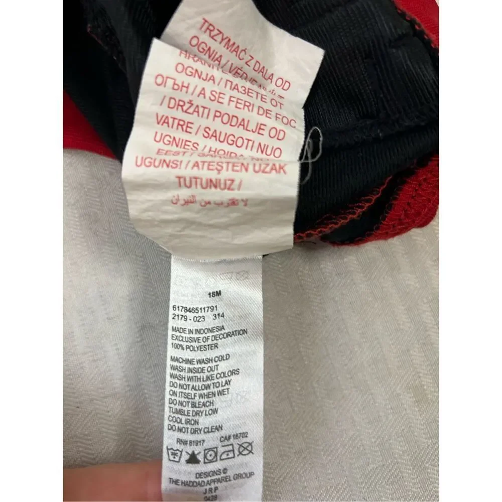Air Jordan‎ 18m zipper jacket red black boys